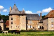 B&Bs in the Auvergne region of central France near Clermont-Ferrand 
