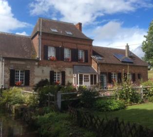 Beautiful watermill B&B near Dieppe and Rouen Normandy France