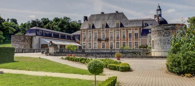 Luxury chateau hotel in Champagne near Epernay France